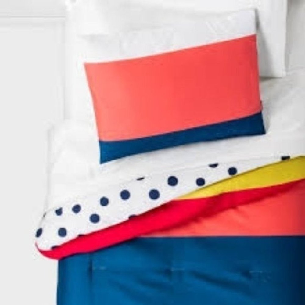 New Multi Stripe Reversible Comforter